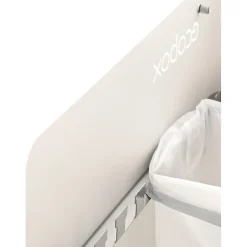 Poubelle de tri ECOBOX 60 L, Design compact sur roulettes