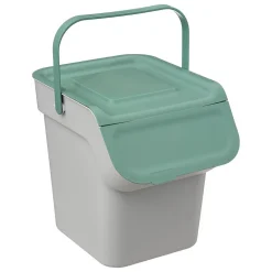 Poubelle de tri en plastique 20L - Vert- 5five