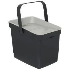 Poubelle de tri 20,5L - Noir- 5five