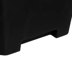 Poubelle de tri 24L en plastique noir - Noir- 5five