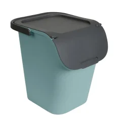 Poubelle De Tri Trihome 40 L Vert Eucalyptus - Eda