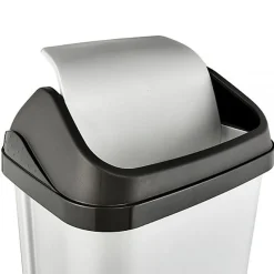 Poubelle en plastique à couvercle basculant 25 litres