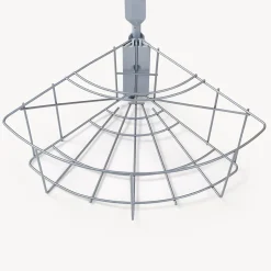 Poubelle encastrable Kollby 3 x 6L + 1 x 12L gris en.casa