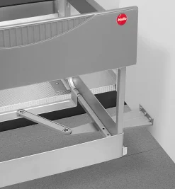 Poubelle encastrable tri sélectif 2 bacs 30L (18+12) Hailo Raumspar Tandem S Plus