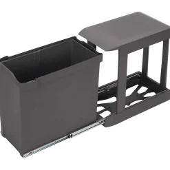 Poubelle fixation inférieure et extraction automatique 30 L