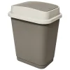 Poubelle 25L en plastique taupe - Beige- 5five