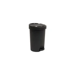 Poubelle moderne de cuisine en plastique 20 litres - Gris