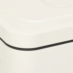 Poubelle Nova avec Pedale 2x30L Beige 45,5x36,5x67 cm - Beige- 5five