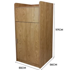 Poubelle Porte-Plateau Erable - 100L