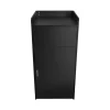 Poubelle Porte-Plateau Noire - 100L