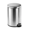 Poubelle professionnelle en acier inox à pédale 20 litres
