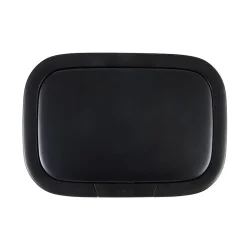 Poubelle push inox PORTLAND gris 60L