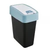 Poubelle Rectangulaire à couvercle basculant 10 litres - Bleu