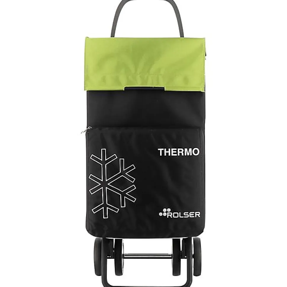 Poussette de marché 4 roues 46l noir Rolser TER060NEGRO/LIM termo fresh mf