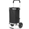 Poussette de marché 2 roues 42l noir Kitchen Chef EASYPOUSS MAX