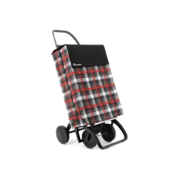 Poussette de marché 4 roues 43l noir Rolser JEA036 MARENGO jean scottish