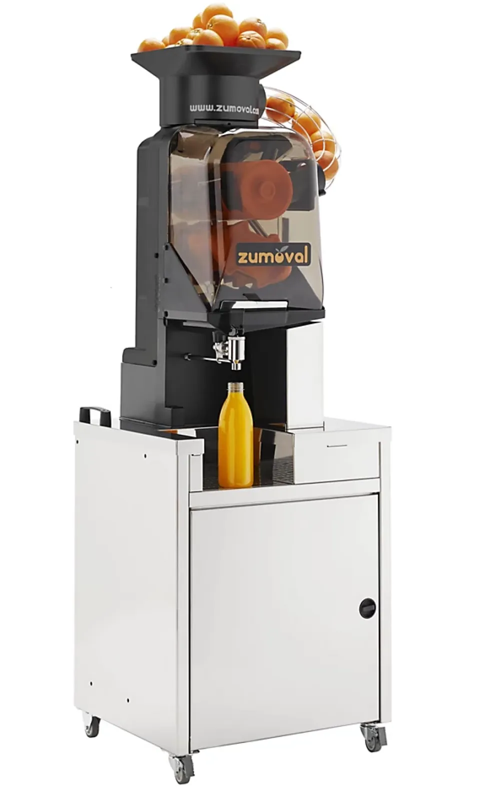 Presse Agrume Automatique sur Meuble Minimatic avec Robinet - Zumoval - Noir - l0.1- L0.1- P0.1- h0.1