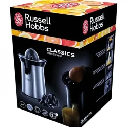Presse Agrume Electrique RUSSELL HOBBS 22760-56 - 2 cônes interchangeables - Jus de fruit frais rapide