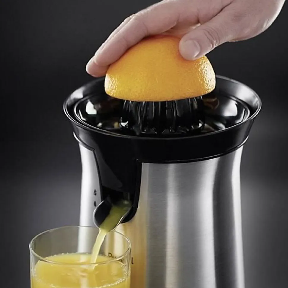 Presse Agrume Electrique RUSSELL HOBBS 22760-56 - 2 cônes interchangeables - Jus de fruit frais rapide
