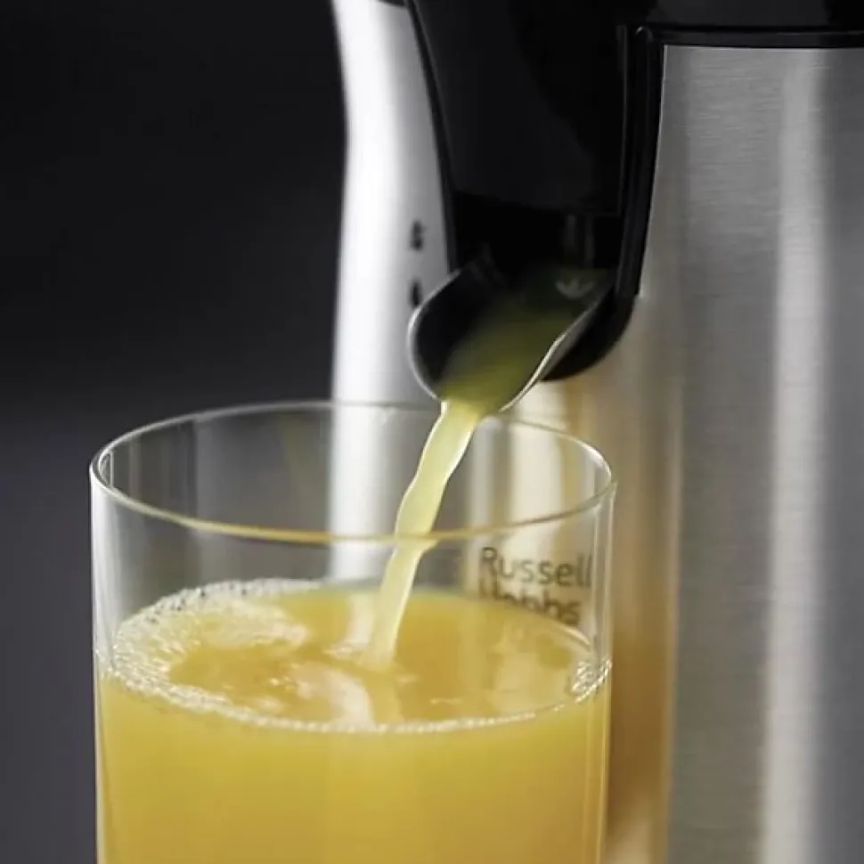 Presse Agrume Electrique RUSSELL HOBBS 22760-56 - 2 cônes interchangeables - Jus de fruit frais rapide