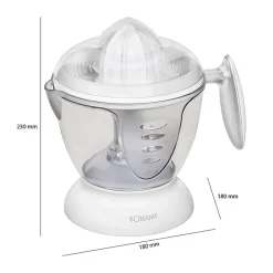 Presse agrume électrique Bomann ZP 1092 CB Blanc