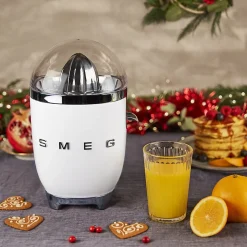 Presse agrumes Années 50 blanc brillant