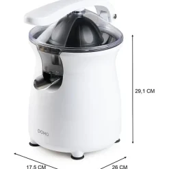 Presse agrumes Domo DO9269J 160 W blanc 460 ml levier