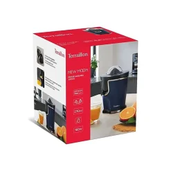 Presse agrumes électrique - Terraillon - NEW MOON - 160W - 2 cônes - FIltre inox - Bec verseur inox anti-gouttes