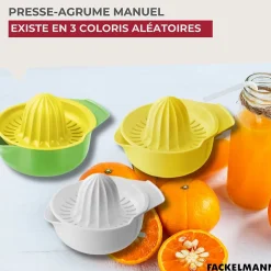 Presse-agrume manuel Fackelmann Colors Edition