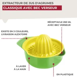 Presse-agrume manuel Fackelmann Colors Edition