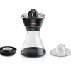 Presse-agrumes - BOSCH - MCP72GPB VitaStyle Citro - Noir / inox brossé - 40 W - LED - récipient verre 1 L - cône universel