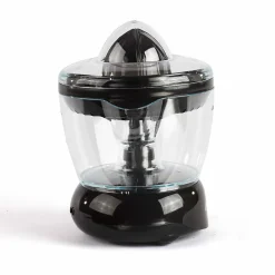 Presse-Agrumes Électrique - Pour jus d'orange, citron et autres agrumes - Rotation Double Sens - 25 W, Noir