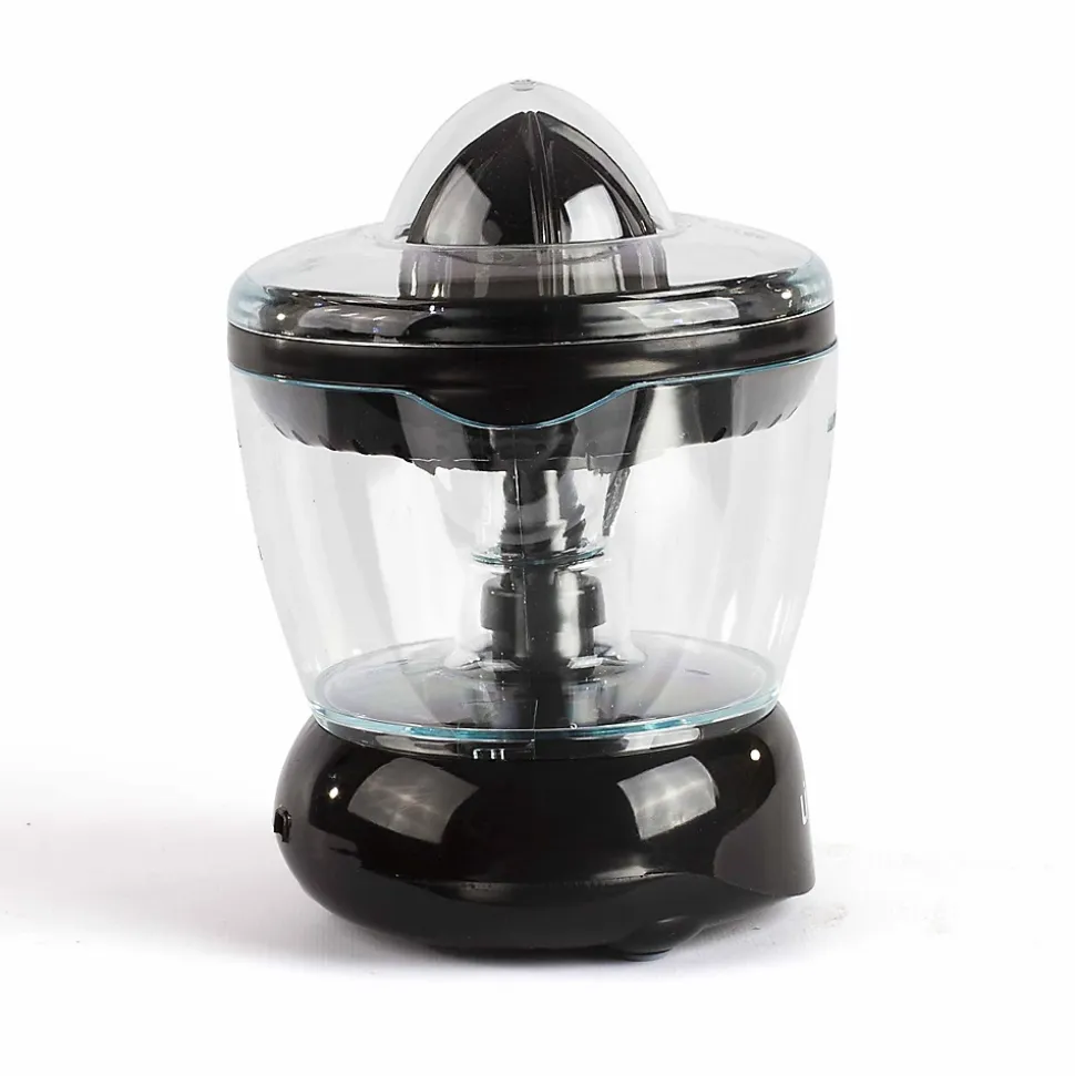 Presse-Agrumes Électrique - Pour jus d'orange, citron et autres agrumes - Rotation Double Sens - 25 W, Noir DOD131N