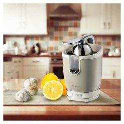 Presse-agrumes électrique 85W Acier Beige Design Retro Vintage ARIETE