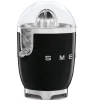 Presse-agrumes 70w noir Smeg CJF11BLEU années 50