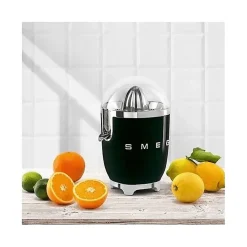 Presse-agrumes 70w noir Smeg CJF11BLEU années 50