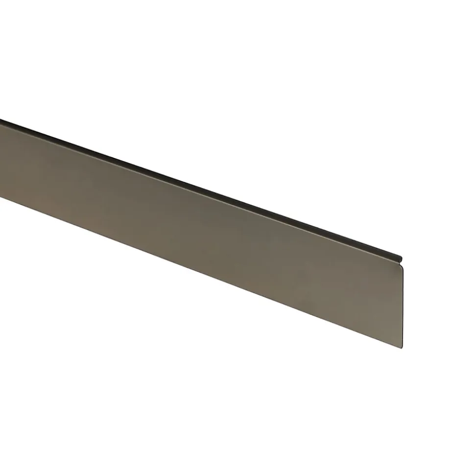 Profil de Finition Aluminium Gris pour Plan de Travail - NORDLINGER PRO