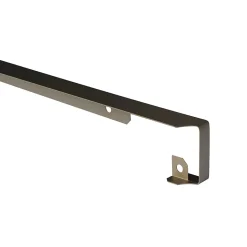 Profil de Finition en Aluminium pour Jonction d'Angle de Plan de Travail - Couleur Champagne, Épaisseur 38mm, Largeur 67cm