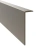 Profil de finition pour plan de travail beige L. 300 x l. 3,8 x H. 1,1 cm