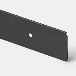 Profil de finition pour plan de travail GoodHome Nantua Noir l. 40 mm x H. 38 mm