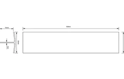 Profil de jonction droite pour plinthe