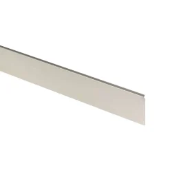 Profil plan de travail finition bordure gris alu Aluminium 0/2 angle droit 28mm