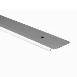Profil plan de travail finition bordure gris alu Aluminium 0/2 angle droit 28mm