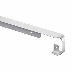 Profil plan de travail jonction d'angle gris alu 28mm