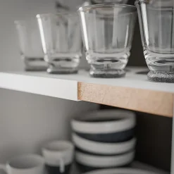 Profilé PVC en U pour panneau ép. 16 mm - Longueur 1.80 m - Blanc