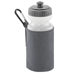 Quadra - Gourde et porte-gourde Graphite Grey (Taille unique)