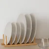 Rack 6 assiettes en bambou - Beige- 5five