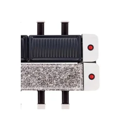 Raclette / gril.2x4pers.1200w. Little Balance 8502