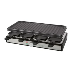 Raclette gril 8 personnes Clatronic RG 3757 Noir