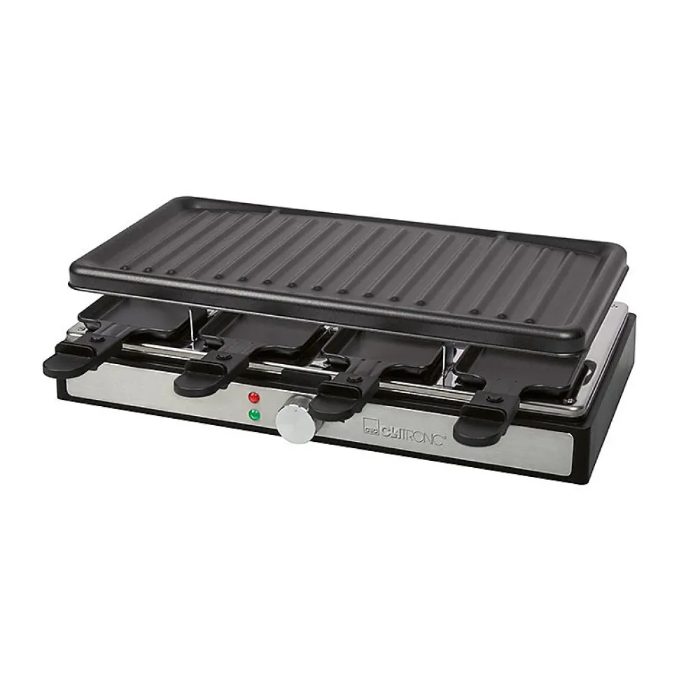 Raclette gril 8 personnes Clatronic RG 3757 Noir